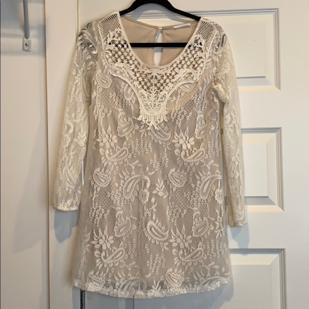 Perfect White Boho Dress